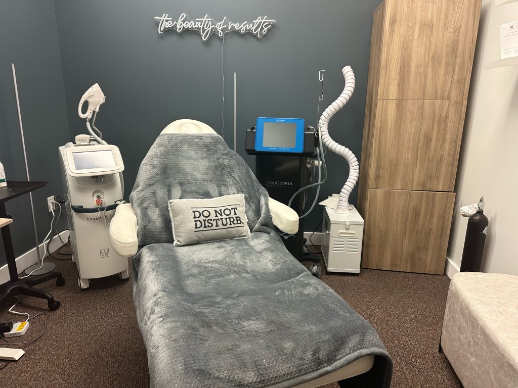 Seaside Skin Care Treatment Room
